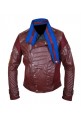 Men's Galaxy Blue Collar Jacket